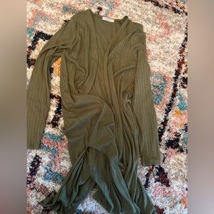 Lightweight duster cardigan